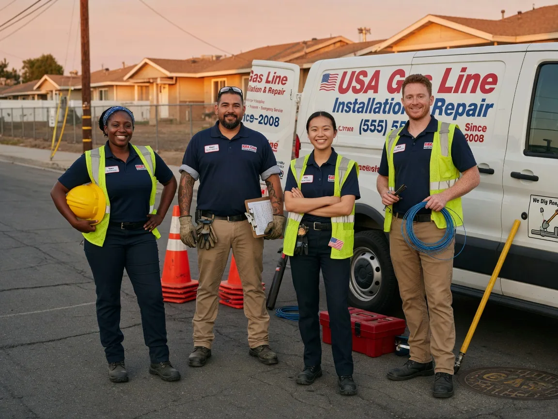 Gas Line Installation company in Aulander, NC